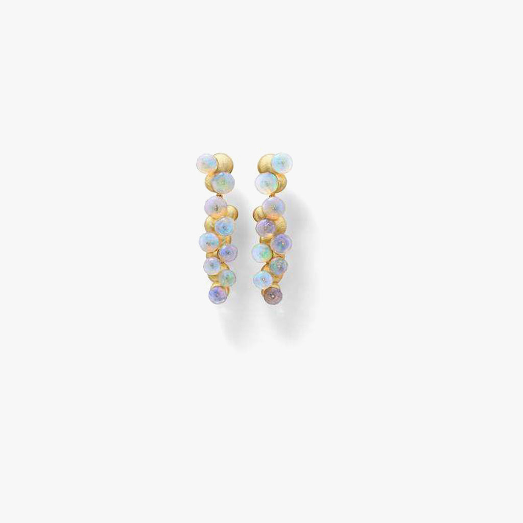 Constellation Long Dangle Opal Earrings