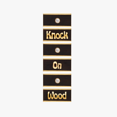 Knock on Wood Locket
