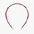 Purple, pink and gold short Rathi cord