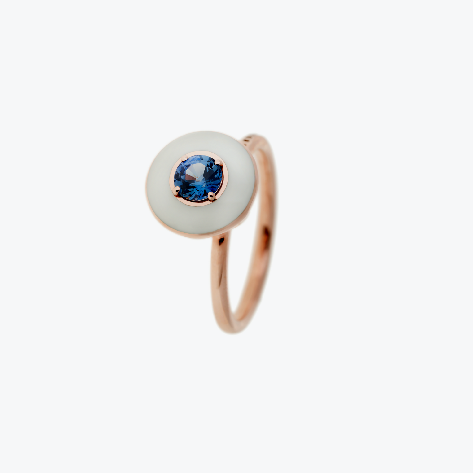 Mina Ring with Blue Sapphire